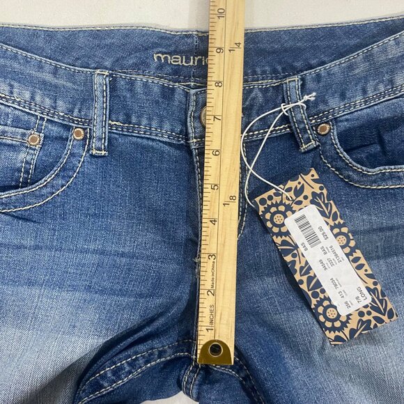 Maurices Kaylee Jeans Womens 7/8 L Original Fit Bootcut Medium Wash Denim NWT - Picture 9 of 12